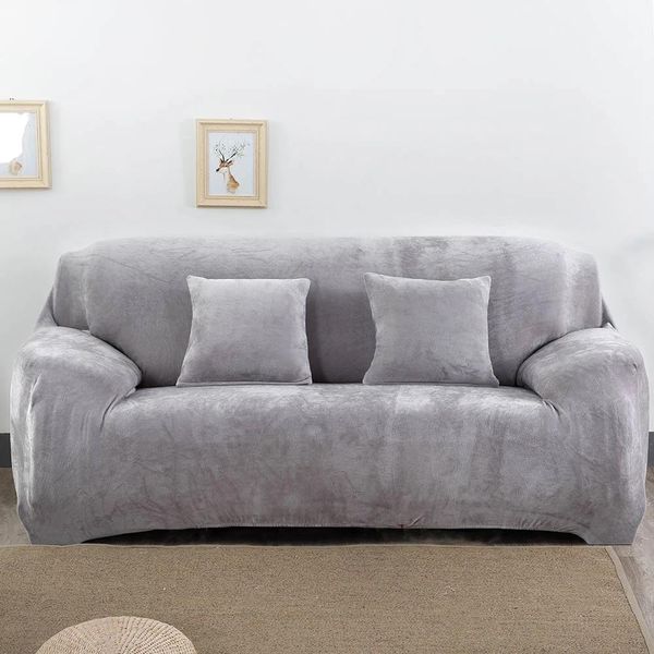 vests solid color plush thicken elastic sofa cover universal sectional slipcover 1/2/3/4 seater stretch couch cover for living room, Black;white
vests solid color plush thicken elastic sofa cover universal sectional slipcover 1/2/3/4 seater stretch couch cover for living room, Black;white