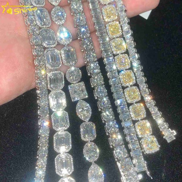 designer jewelry new arrivals iced out jewelry 925 sterling silver moissanite tennis bracelet
designer jewelry new arrivals iced out jewelry 925 sterling silver moissanite tennis bracelet