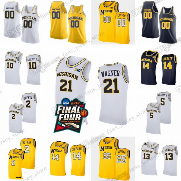 ncaa custom xs-6xl michigan wolverines college basketball jerseys 2 bufkin 5 terrance williams ii 14 moussa diabate diabate wagner wagner ro, Black
ncaa custom xs-6xl michigan wolverines college basketball jerseys 2 bufkin 5 terrance williams ii 14 moussa diabate diabate wagner wagner ro, Black