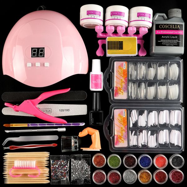 nail manicure set coscelia acrylic kit with uv led lamp all for powder liquid full extension art 230704
nail manicure set coscelia acrylic kit with uv led lamp all for powder liquid full extension art 230704