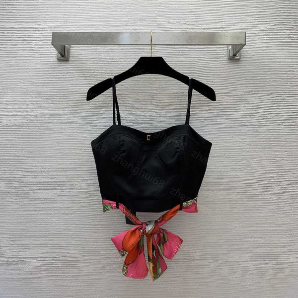 23ss womens designer clothing tank sling brand metal logo small accessories hem silk scarf ribbon decoration halter chest women clothing a1, Black;white
23ss womens designer clothing tank sling brand metal logo small accessories hem silk scarf ribbon decoration halter chest women clothing a1, Black;white