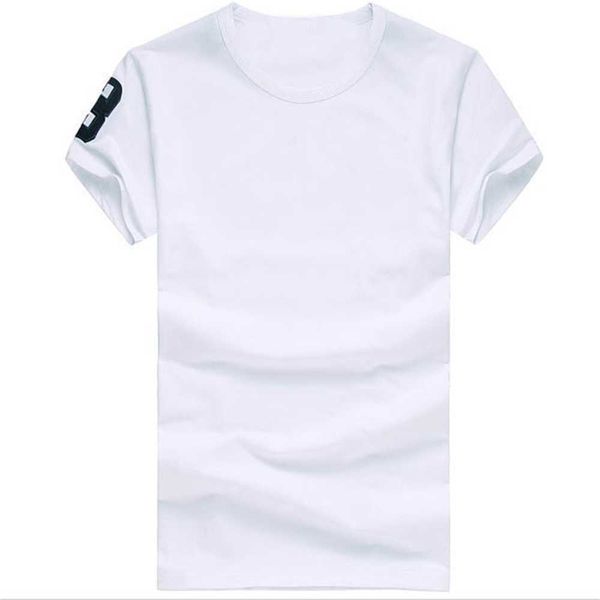 cotton new o-neck short sleeve t-shirt brand men t-shirts casual style for sport 2v04, White;black
cotton new o-neck short sleeve t-shirt brand men t-shirts casual style for sport 2v04, White;black