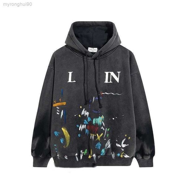 men's hoodiedesigner luxury lanvins classic sweaters streetwear splash ink graffiti print women's co winter hooded 86vd hu16, Black
men's hoodiedesigner luxury lanvins classic sweaters streetwear splash ink graffiti print women's co winter hooded 86vd hu16, Black