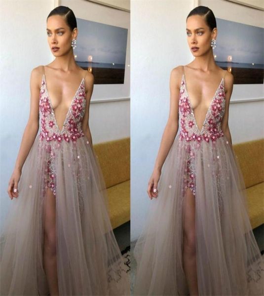 2019 new berta prom dresses deep v neck side split beaded applique dress evening wear sequined tulle long pageant formal dres7049516, Black
2019 new berta prom dresses deep v neck side split beaded applique dress evening wear sequined tulle long pageant formal dres7049516, Black
