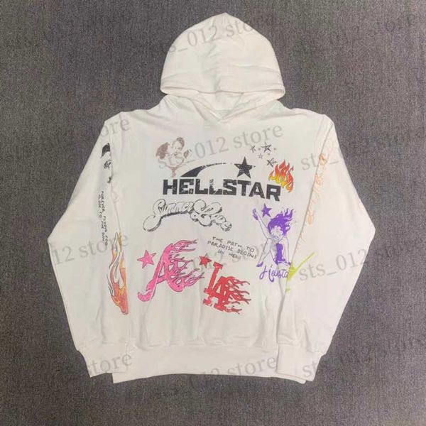 men's hoodies sweatshirts 2023 new hellstar hoodie high street popular fashion print hellstar wool hoop cloth couple hoodies real p t23, Black
men's hoodies sweatshirts 2023 new hellstar hoodie high street popular fashion print hellstar wool hoop cloth couple hoodies real p t23, Black