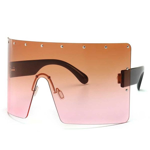 2023 new large net red fashion one-piece goggles colorful frame women's designer mens vintage sunglasses brands for women men, White;black
2023 new large net red fashion one-piece goggles colorful frame women's designer mens vintage sunglasses brands for women men, White;black