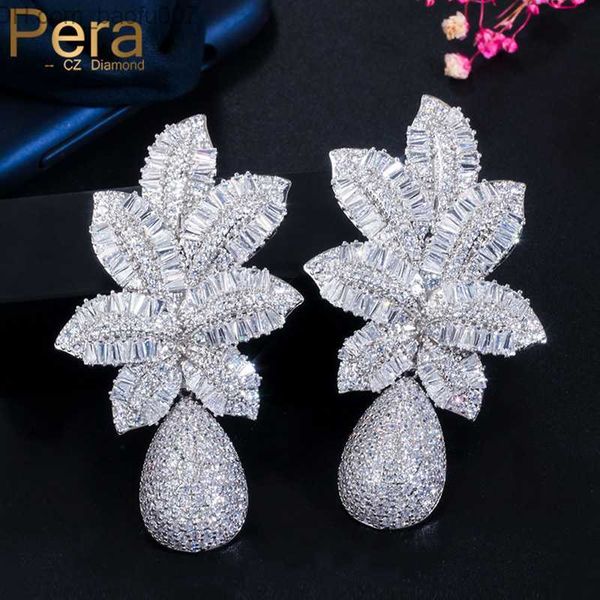 charm pera gorgeous white cubic zirconia silver big leaf water drop wedding party pendant earrings bride jewelry gift e606 z230706, Golden
charm pera gorgeous white cubic zirconia silver big leaf water drop wedding party pendant earrings bride jewelry gift e606 z230706, Golden