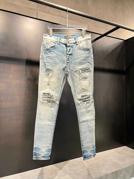 20ss hm001 mens designer jeans distressed ripped biker slim fit motorcycle denim for men s fashion jean mans pants pour hommes, Blue
20ss hm001 mens designer jeans distressed ripped biker slim fit motorcycle denim for men s fashion jean mans pants pour hommes, Blue