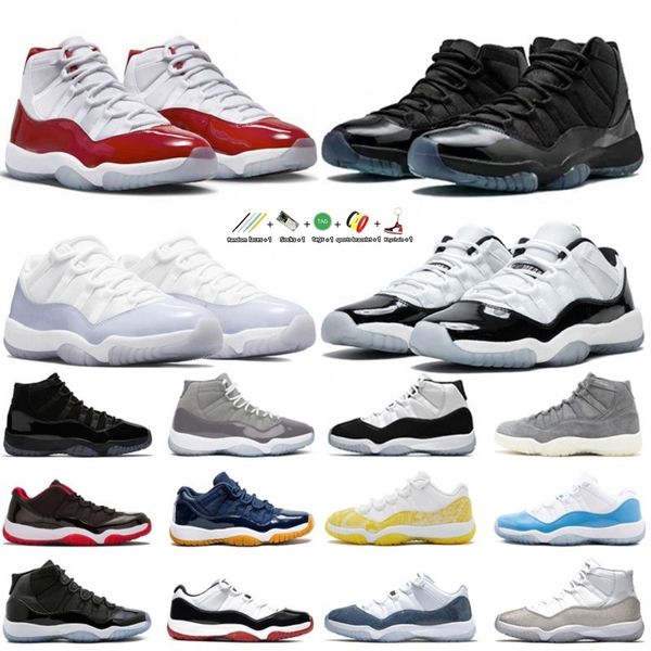 2023 11 11s mens basketball shoes dmp unc cherry cap and gown gamma blue cool grey suede white bred concord 23 men women trainers sports out 
2023 11 11s mens basketball shoes dmp unc cherry cap and gown gamma blue cool grey suede white bred concord 23 men women trainers sports out