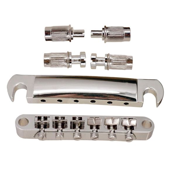 1 set guitar saddle bridge tailpiece silver for gibson lpepi electric guitar parts bridge9523450
1 set guitar saddle bridge tailpiece silver for gibson lpepi electric guitar parts bridge9523450