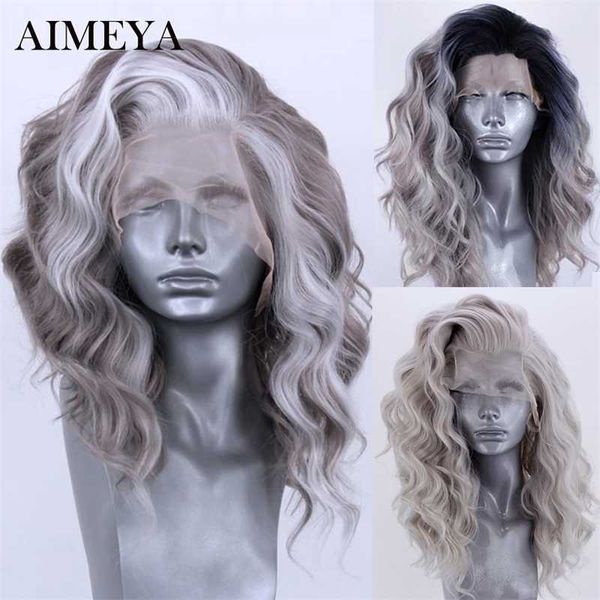 synthetic lace front wig highlight grey lace wigs for black women side part cosplay wigs short wave wig natural hairline 230524, Black;brown
synthetic lace front wig highlight grey lace wigs for black women side part cosplay wigs short wave wig natural hairline 230524, Black;brown