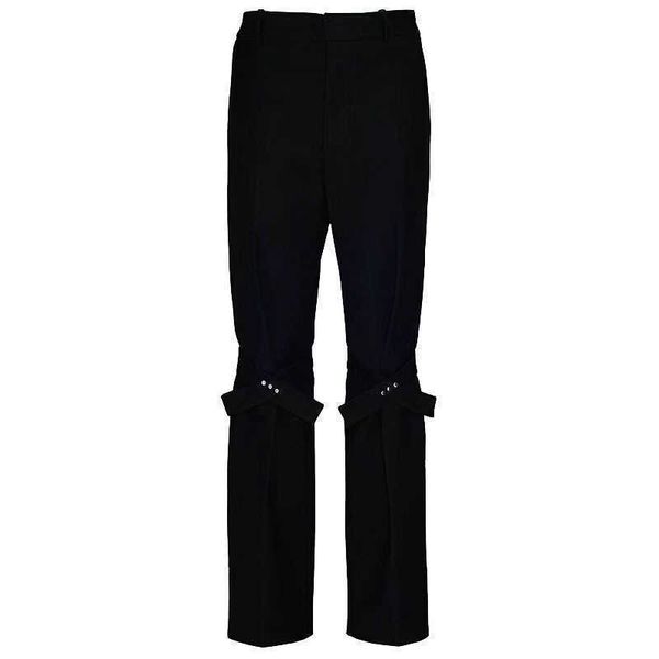 bv bandage vibe style loose straight knee bandage adjustable high street trousers fabric casual men, Black
bv bandage vibe style loose straight knee bandage adjustable high street trousers fabric casual men, Black