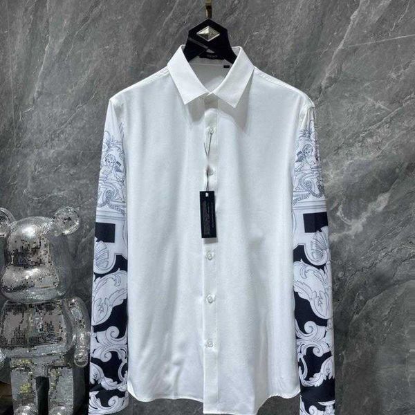 high version mens casual shirt tencel long sleeved t shirt designer shirts men women button cardigan coat medusa print hawaiian shirts, White;black
high version mens casual shirt tencel long sleeved t shirt designer shirts men women button cardigan coat medusa print hawaiian shirts, White;black