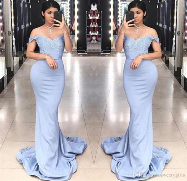 2018 mermaid prom dresses lace appliques off shoulder formal long evening gowns bridemaids dress 990717, Black
2018 mermaid prom dresses lace appliques off shoulder formal long evening gowns bridemaids dress 990717, Black