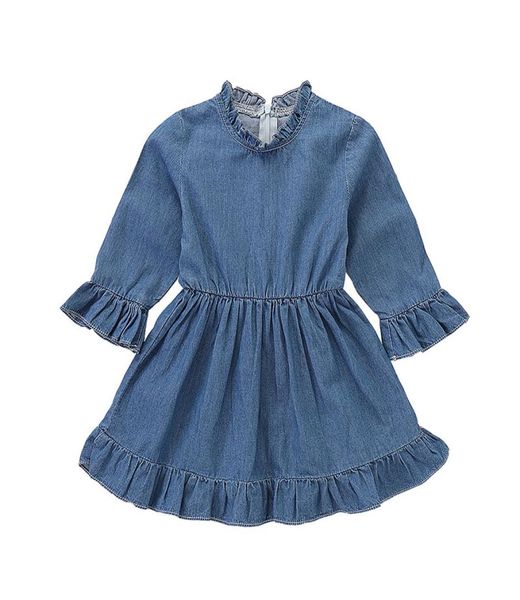 ins baby girls denim dress spring autumn children ruffle sleeve princess dress fashion boutique kids clothing c56493446887, Red;yellow
ins baby girls denim dress spring autumn children ruffle sleeve princess dress fashion boutique kids clothing c56493446887, Red;yellow
