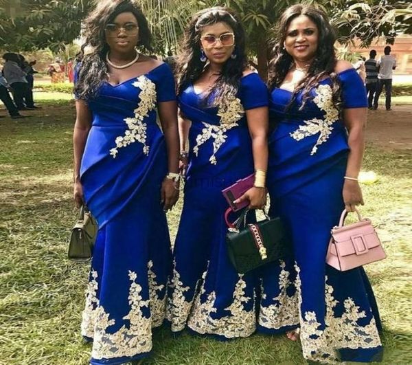 2021 royal blue mermaid bridesmaid dresses off shoulder short sleeve draped appliques plus size wedding guest gowns maid of honor 7179744, White;pink
2021 royal blue mermaid bridesmaid dresses off shoulder short sleeve draped appliques plus size wedding guest gowns maid of honor 7179744, White;pink