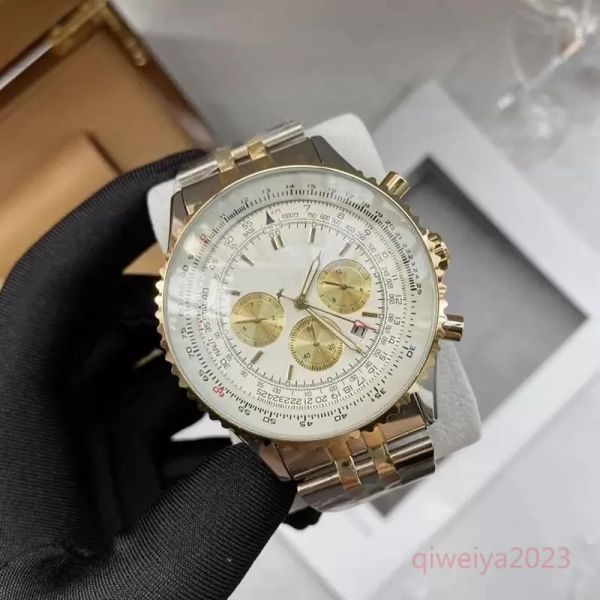 aaa u1 brietling 45mm men designer watch transocean b06 b01 navitimer chronograph movement quartz silver dial 50th anniversary stainsteel st, Slivery;golden
aaa u1 brietling 45mm men designer watch transocean b06 b01 navitimer chronograph movement quartz silver dial 50th anniversary stainsteel st, Slivery;golden