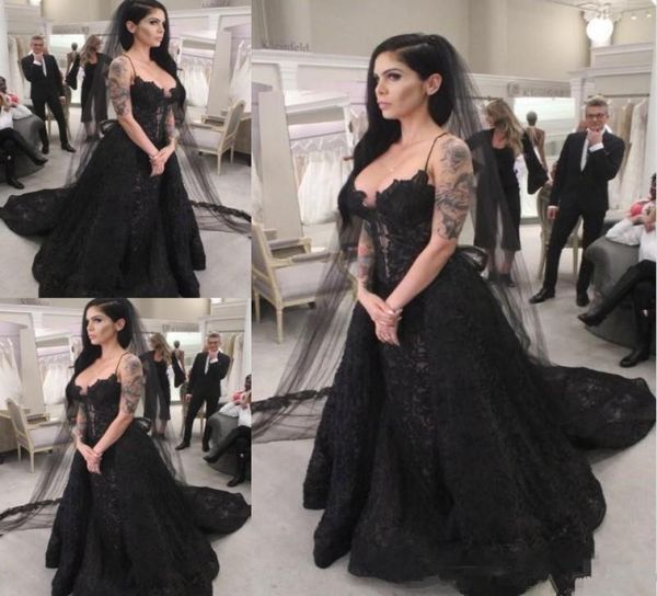 full black wedding dresses long 2021 gothic robe de marieespaghetti straps lace wedding gowns handmade formal bride dress9641361, White
full black wedding dresses long 2021 gothic robe de marieespaghetti straps lace wedding gowns handmade formal bride dress9641361, White