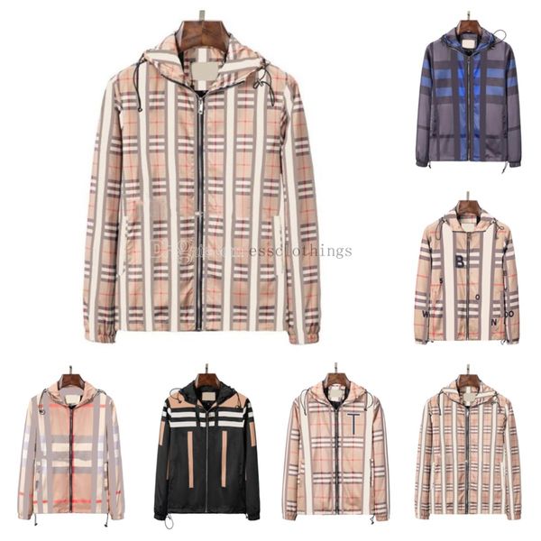 designer mens jackets multi style classic plaid mens hooded designers burbrerys jacket men fashion casual windbreaker spring summer coat siz, Black;brown
designer mens jackets multi style classic plaid mens hooded designers burbrerys jacket men fashion casual windbreaker spring summer coat siz, Black;brown