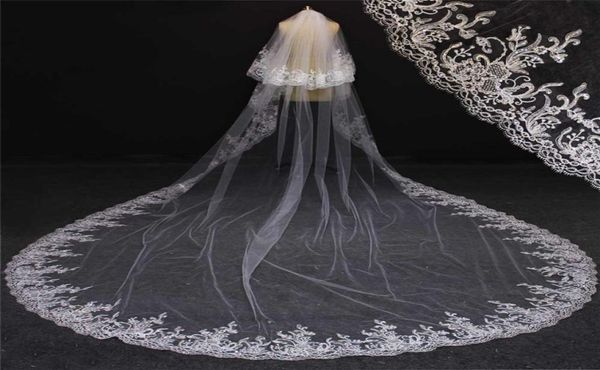 real images 2 layers bling sequins lace metal comb gorgeous cathedral bridal veil white ivory wedding veil accessories nv70966741075, Black
real images 2 layers bling sequins lace metal comb gorgeous cathedral bridal veil white ivory wedding veil accessories nv70966741075, Black