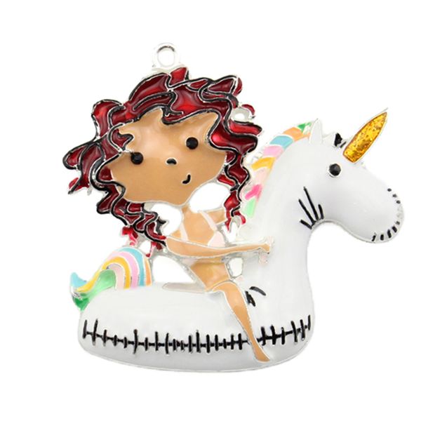 10pcs/lot enamel unicorn shape pendant cute unicorn charm pendants for necklace, Silver
10pcs/lot enamel unicorn shape pendant cute unicorn charm pendants for necklace, Silver