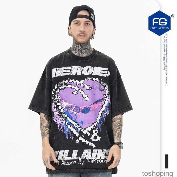 fg men's wear spring summer 2023 new fashion brand high street creative love print short sleeve t-shirt for men and women, White;black
fg men's wear spring summer 2023 new fashion brand high street creative love print short sleeve t-shirt for men and women, White;black