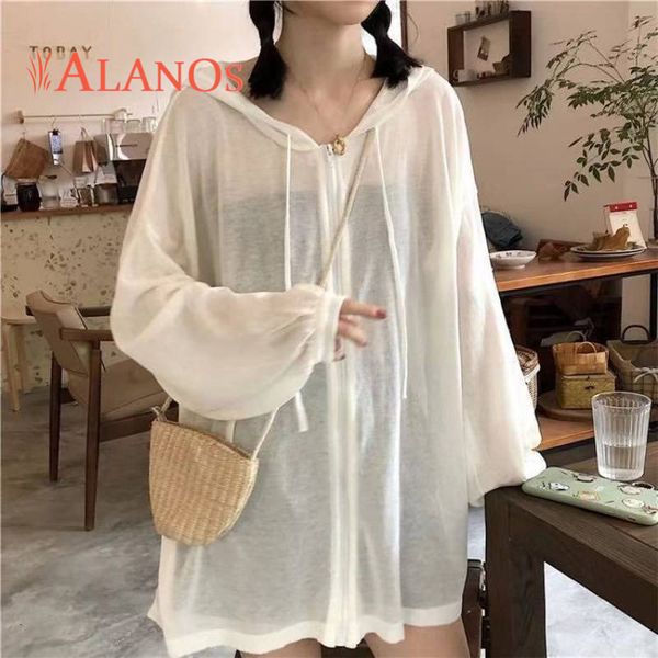 womens hoodies sweatshirts alanos jackets women hooded summer sunproof zipper coats thin loose see through outerwear breathable outwear ligh, Black
womens hoodies sweatshirts alanos jackets women hooded summer sunproof zipper coats thin loose see through outerwear breathable outwear ligh, Black