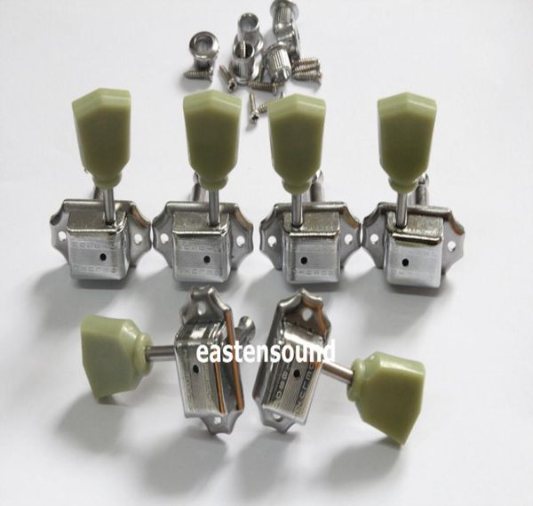 chrome 33 vintage guitar tuners with g logo lp guitar machine heads electric guitar tuning5790345
chrome 33 vintage guitar tuners with g logo lp guitar machine heads electric guitar tuning5790345