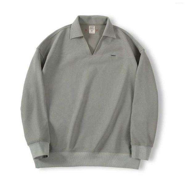 men's hoodies madden workwear american retro waffle v-neck polo shirt sweatshirt loose set head hundred lapel men c9er, Black
men's hoodies madden workwear american retro waffle v-neck polo shirt sweatshirt loose set head hundred lapel men c9er, Black