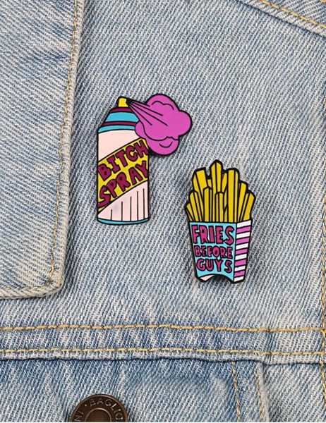 cartoon pins repellent fries brooches funny cute remover spray enamel pins cleaning denim bag badge for women jewelry lapel pins1527430, Blue
cartoon pins repellent fries brooches funny cute remover spray enamel pins cleaning denim bag badge for women jewelry lapel pins1527430, Blue