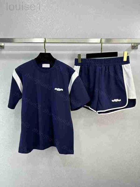 women's two piece pants designer 23ss womens clothing women pants sets casual suit round neck pure cotton color matching short sleeve t, White
women's two piece pants designer 23ss womens clothing women pants sets casual suit round neck pure cotton color matching short sleeve t, White
