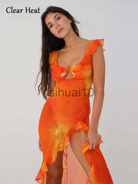 casual dresses mesh sheer tie dyed printed hollow out ruflled trailing maxi dress women backless high split dresses summer female robe j2307, Black;gray
casual dresses mesh sheer tie dyed printed hollow out ruflled trailing maxi dress women backless high split dresses summer female robe j2307, Black;gray