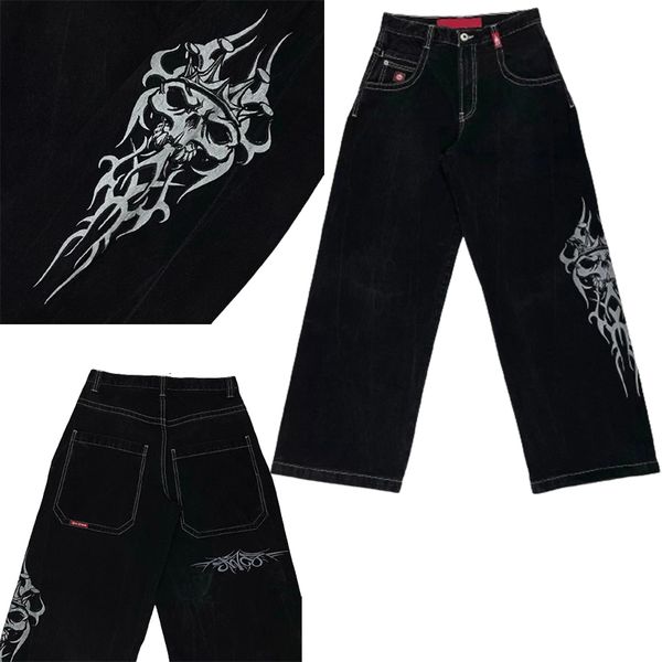 men's jeans y2k jeans mens harajuku hip hop retro skull graphic baggy jeans black pants gothic oversized wide trousers streetwear 23070, Blue
men's jeans y2k jeans mens harajuku hip hop retro skull graphic baggy jeans black pants gothic oversized wide trousers streetwear 23070, Blue