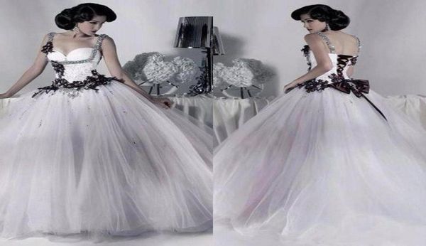 vintage white and black tulle wedding dresses 2021 beaded spaghetti strap gothic ball gown corset halloween bridal party gowns ves3642635
vintage white and black tulle wedding dresses 2021 beaded spaghetti strap gothic ball gown corset halloween bridal party gowns ves3642635