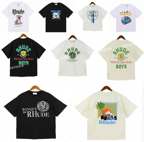 summer mens t-shirts womens rhude designers for men letter polos embroidery tshirts clothing short sleeved tshirt large tees, White;black
summer mens t-shirts womens rhude designers for men letter polos embroidery tshirts clothing short sleeved tshirt large tees, White;black