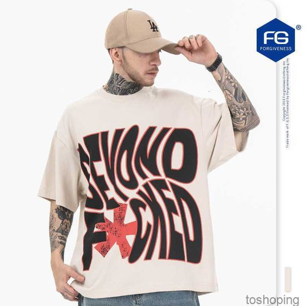 fgss men's wear 2023 summer new fashion brand american high street creative abstract letter printing round neck short sleeve t-shirt, White;black
fgss men's wear 2023 summer new fashion brand american high street creative abstract letter printing round neck short sleeve t-shirt, White;black