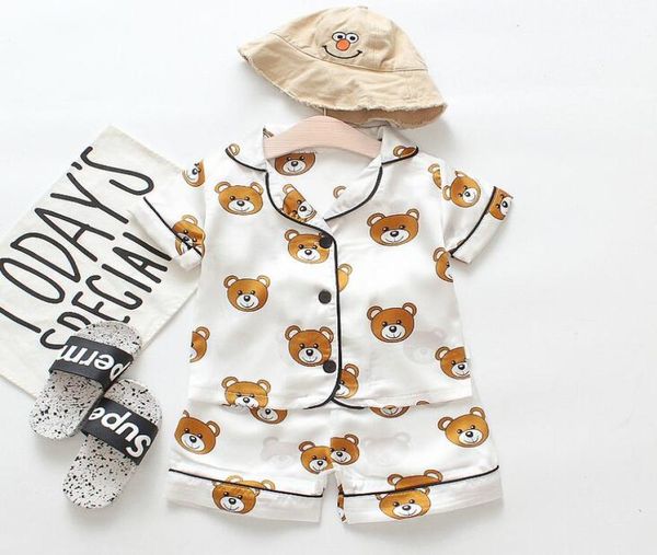 2020 new summer children039s pajamas sets boys girls cartoon bear home wear kids twopiece set shortsleeved suit child home cl3617920, Blue;red
2020 new summer children039s pajamas sets boys girls cartoon bear home wear kids twopiece set shortsleeved suit child home cl3617920, Blue;red