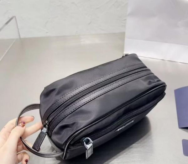 designer mens makeup bag designer cosmetic bag black nylon small toiletry bag make up handbag wash pouch fashion purse triangle top
designer mens makeup bag designer cosmetic bag black nylon small toiletry bag make up handbag wash pouch fashion purse triangle top