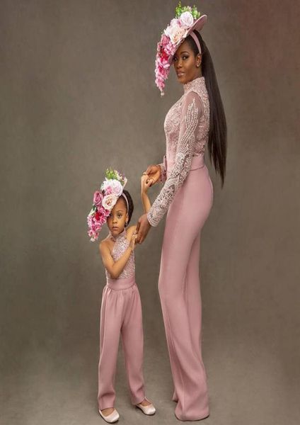 2022 jumpsuit mother and daughter party dresses lace applique zipper back long pant suits kids formal wear9185025, White;blue
2022 jumpsuit mother and daughter party dresses lace applique zipper back long pant suits kids formal wear9185025, White;blue