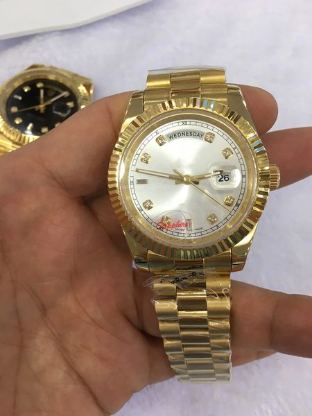 with original box high-quality watch 41mm 18k yellow gold movement automatic mens gd bracelet men's watches 2024, Slivery;brown
with original box high-quality watch 41mm 18k yellow gold movement automatic mens gd bracelet men's watches 2024, Slivery;brown