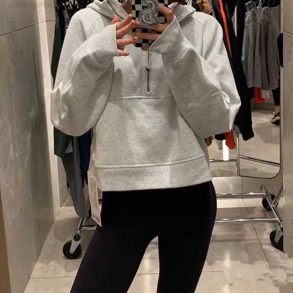 lu scuba half zip hoodie womens yoga suit designer lululemens hooded sweatshirt ladies gym sportswear outdoor sports jogging hoody thick lei, Black;brown
lu scuba half zip hoodie womens yoga suit designer lululemens hooded sweatshirt ladies gym sportswear outdoor sports jogging hoody thick lei, Black;brown