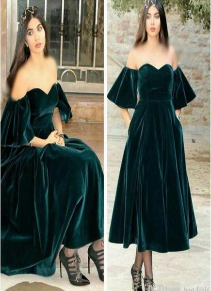 new design dark green cocktail dresses 2017 sweetheart velvet prom dresses short sleeves vestido de festa kaftan formal evening go9474320, Black
new design dark green cocktail dresses 2017 sweetheart velvet prom dresses short sleeves vestido de festa kaftan formal evening go9474320, Black