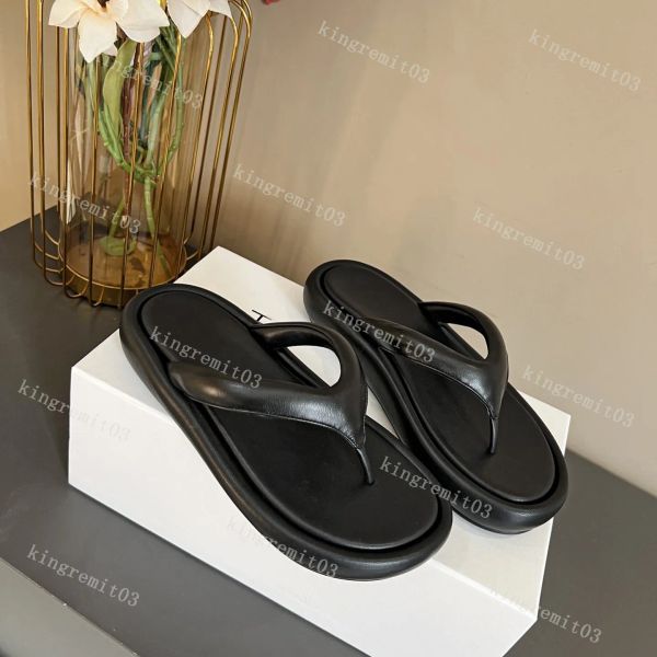 designer the row sandals french lady leather toe clip square kitten heel luxury casual comfortable outdoor party slippers vdli, Black
designer the row sandals french lady leather toe clip square kitten heel luxury casual comfortable outdoor party slippers vdli, Black