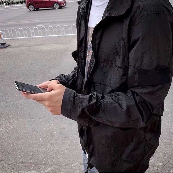 jackets coat designers metal nylon functional shirt double pocket jacket reflective sun protection windbreaker jacket men size m-2xl, Black;brown
jackets coat designers metal nylon functional shirt double pocket jacket reflective sun protection windbreaker jacket men size m-2xl, Black;brown