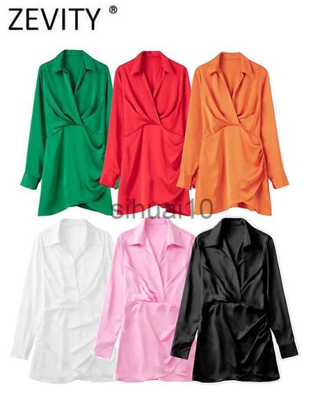 casual dresses zevity women fashion long sleeve pleats desgin soft satin mini shirt dress office ladies chic irregular hem slim vestidos ds9, Black;gray
casual dresses zevity women fashion long sleeve pleats desgin soft satin mini shirt dress office ladies chic irregular hem slim vestidos ds9, Black;gray