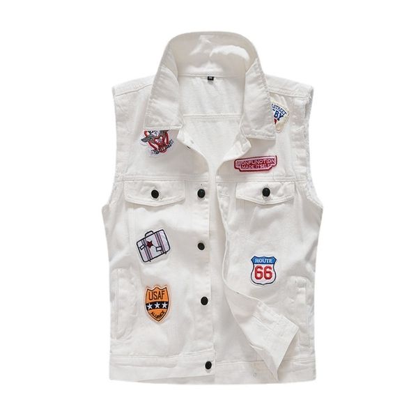 men's vests men white denim vests waistcoats jackets fashion male slim fit denim coats vests street wear holes jeans vests size s-5xl 2, Black;white
men's vests men white denim vests waistcoats jackets fashion male slim fit denim coats vests street wear holes jeans vests size s-5xl 2, Black;white