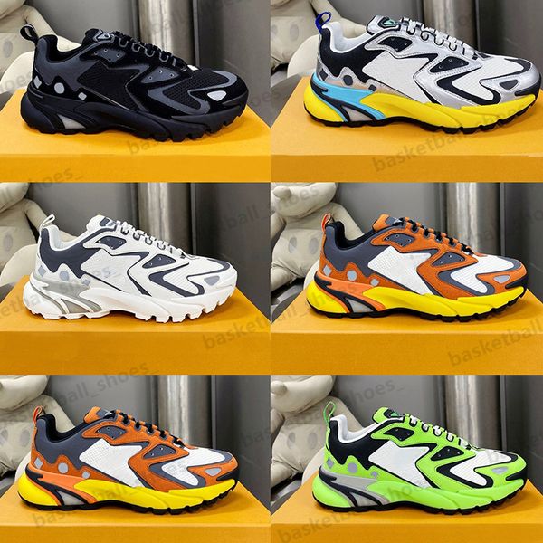 designer runner tatic reflective flower casual shoes men trainer sneakers trainers rubber outsole mesh and smooth calfskin sneaker size 38-4, Black
designer runner tatic reflective flower casual shoes men trainer sneakers trainers rubber outsole mesh and smooth calfskin sneaker size 38-4, Black