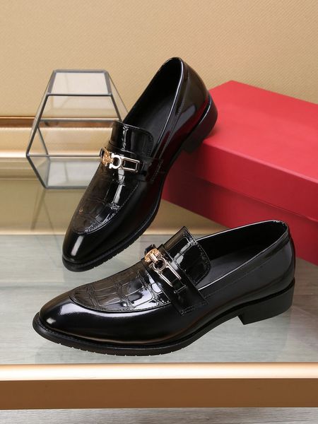 2023 men dress shoes genuine leather party wedding oxfords new mens fashion brand designer comfortable classic flats size 38-44, Black
2023 men dress shoes genuine leather party wedding oxfords new mens fashion brand designer comfortable classic flats size 38-44, Black