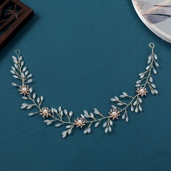 fairy bride headwear handwoven crystal hair band european and american wedding dress hair style small jewelry wholesale, Silver
fairy bride headwear handwoven crystal hair band european and american wedding dress hair style small jewelry wholesale, Silver