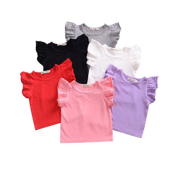 baby girls solid shirts 6 colors ruffle sleeve kids casual clothes girls lace tshirts summer baby toddler teens clothes 06063768008, Blue
baby girls solid shirts 6 colors ruffle sleeve kids casual clothes girls lace tshirts summer baby toddler teens clothes 06063768008, Blue